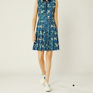 Tory Burch Tory Sport Floral Pleated Golf Dress